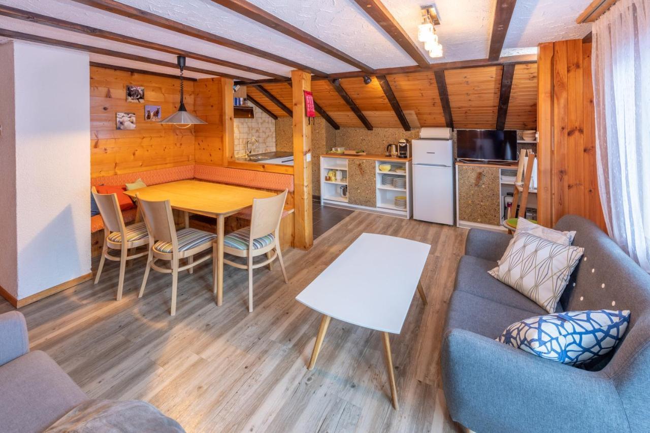 Apartment Efeu "Mit Stil & Tradition" Grächen Eksteriør bilde